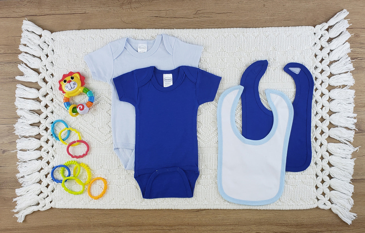 Bambini 4 Pc Layette Baby Clothes Set