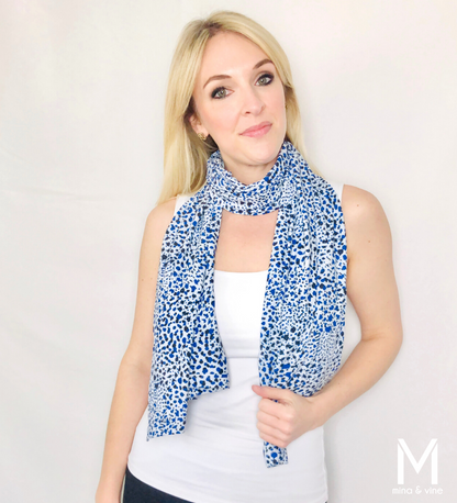 Cheeky Cheetah Multi-Way Smart Scarf