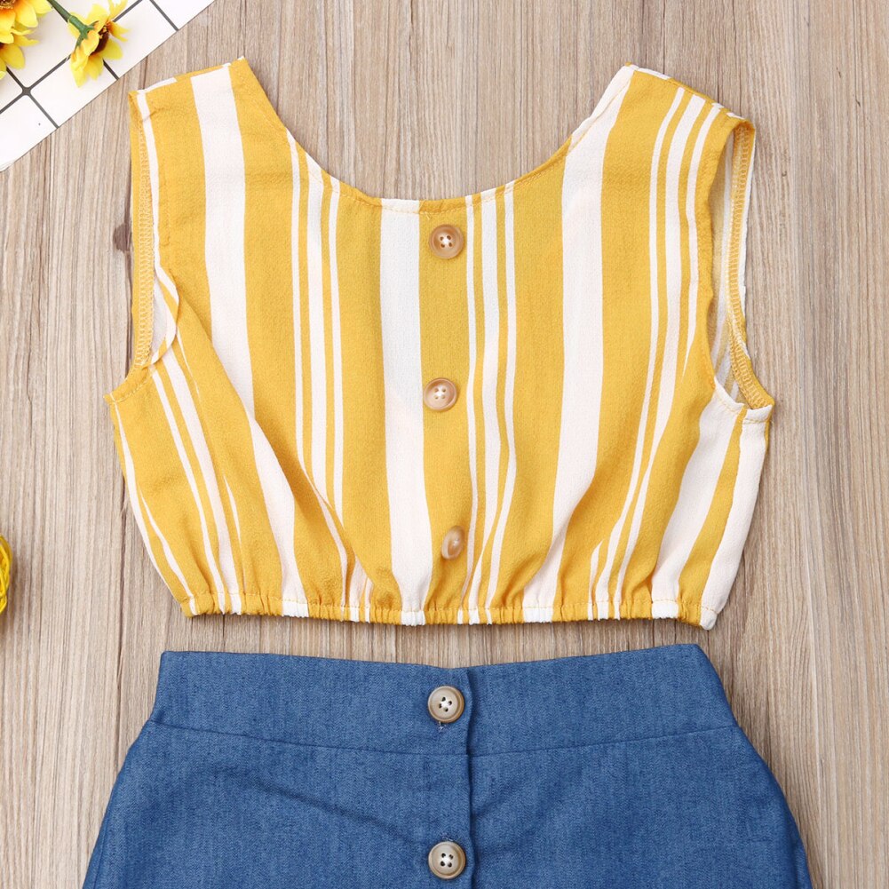 Summer Baby Clothing 2PCS Kids Baby Girls