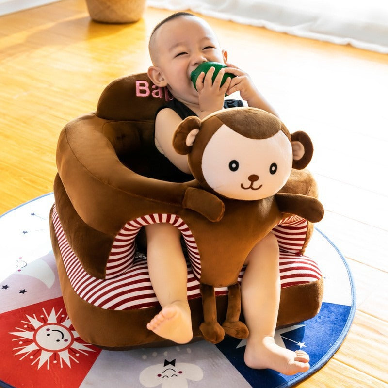 Preschool anti fall cartoon sofa chair baby learning sitting artifact enlarged and thickened tatami mat