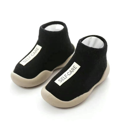 Baby Toddler Shoes Soft Bottom Non-Slip Spring And Autumn Baby Socks Shoes Indoor And Outdoor Walking Baby Breathable Shoes And Socks