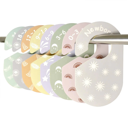 Baby size closet dividers