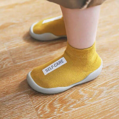 Baby Toddler Shoes Soft Bottom Non-Slip Spring And Autumn Baby Socks Shoes Indoor And Outdoor Walking Baby Breathable Shoes And Socks