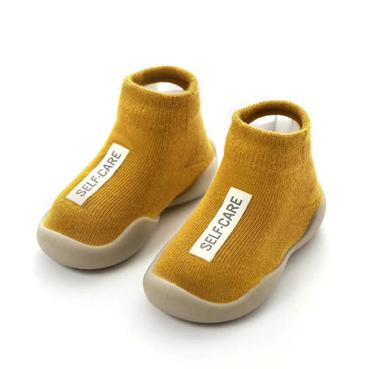 Baby Toddler Shoes Soft Bottom Non-Slip Spring And Autumn Baby Socks Shoes Indoor And Outdoor Walking Baby Breathable Shoes And Socks