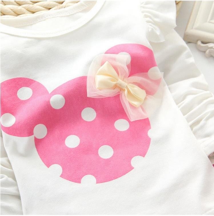 Girls Clothing Sets Winter Girls Clothes Set T-shirt+pants 2 pcs Kids Clothes Girl Sport Suit Children Clothes 6M-24M