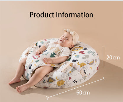 Safe pillow baby anti-vomiting slope pillow baby feeding anti-overflow pillow