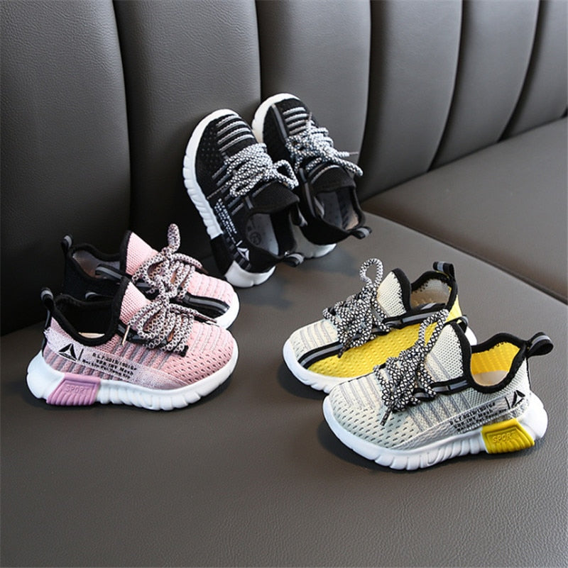 DIMI Autumn Children Shoes Boys Girls Sport Shoes Breathable Infant Shoes Sneakers Soft Bottom Non-Slip Casual Kids Shoes