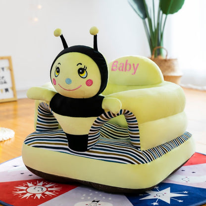 Preschool anti fall cartoon sofa chair baby learning sitting artifact enlarged and thickened tatami mat