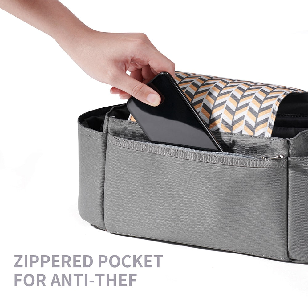 High Capacity Stroller Organizer