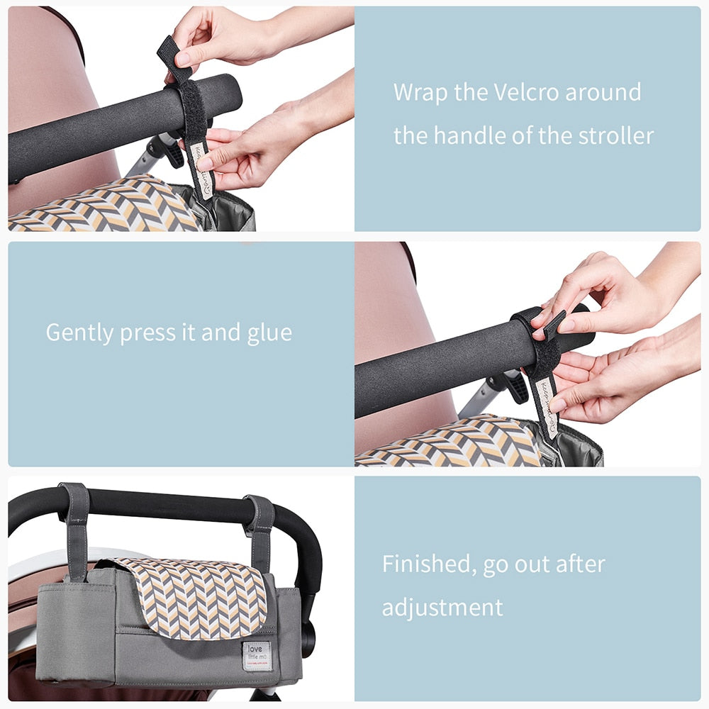 High Capacity Stroller Organizer