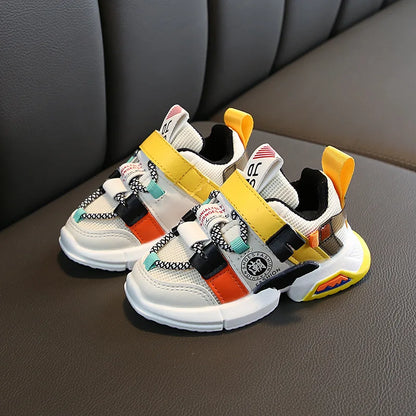 New Arrivals Kids Shoes Children Girls Sneakers Shoes for Baby Toddler Sneakers Fashion Breathable Boys Sports Shoes  Size 21-30