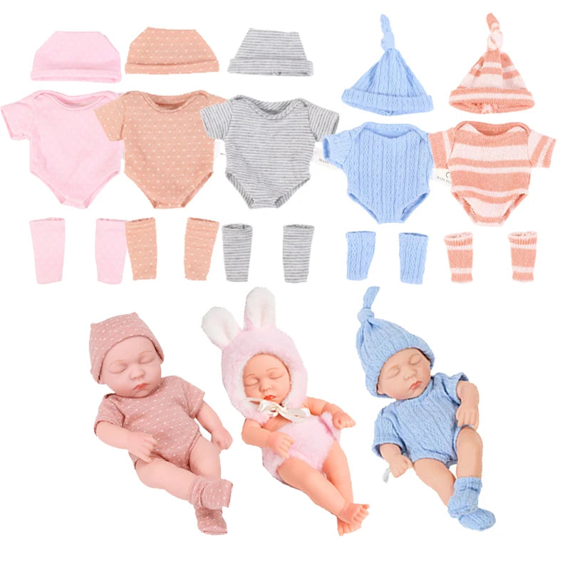 20cm Baby Dolls Clothes for DIY Toy Doll Accessories Suitable For