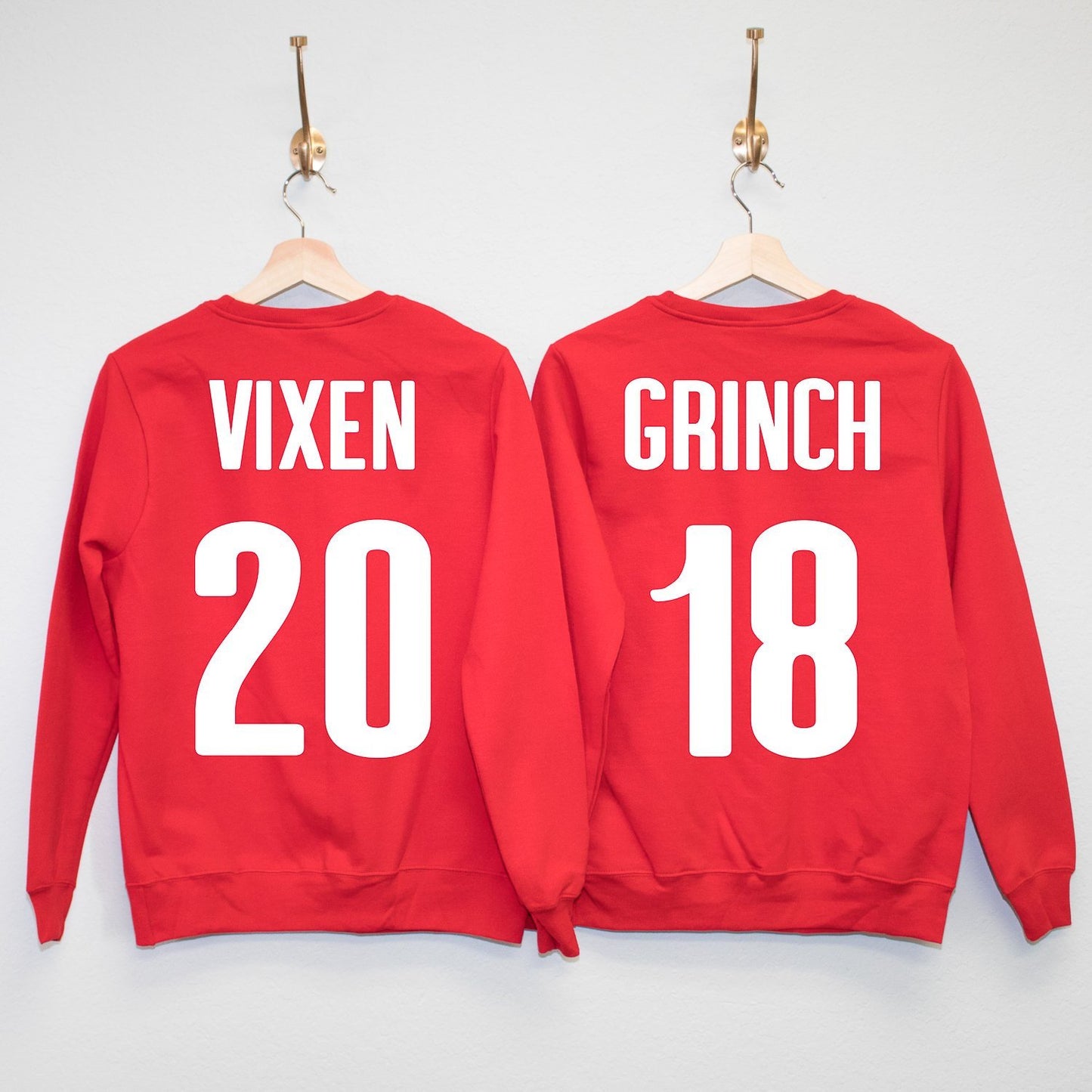 SANTA'S SQUAD CUSTOM Christmas Sweatshirts