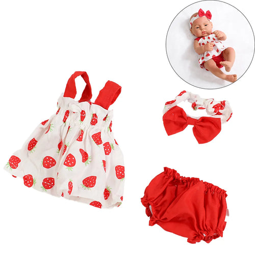 New Doll Clothes Dress Jumpsuit Vest for 40cm 16Inch Baby Doll Girl