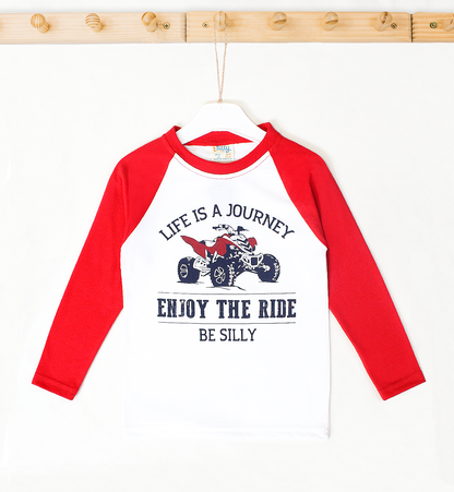 Enjoy the ride organic t-shirt