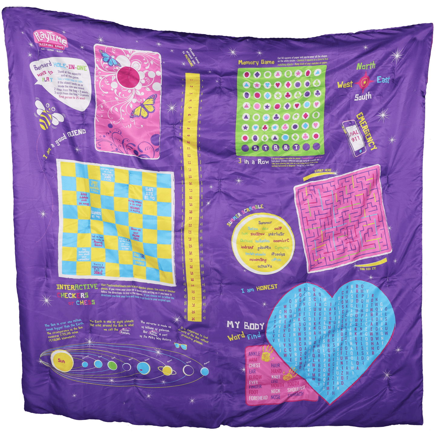 Playtime Reversible Slumber Bag