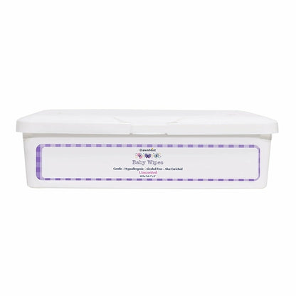 Dukal Baby Cleaning Wipes 7" x 8". Pack of 40 Non-Sterile