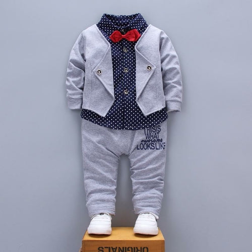 Spring Autumn Children Boys Girls Clothing Sets Kids Fashion Clothes