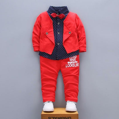 Spring Autumn Children Boys Girls Clothing Sets Kids Fashion Clothes